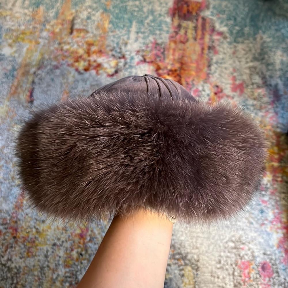 Cute Real Fur hat